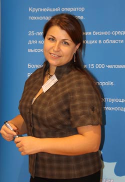 Менеджер по развитию бизнеса компании «Технополис – Санкт-Петербург» Ольга Андреева