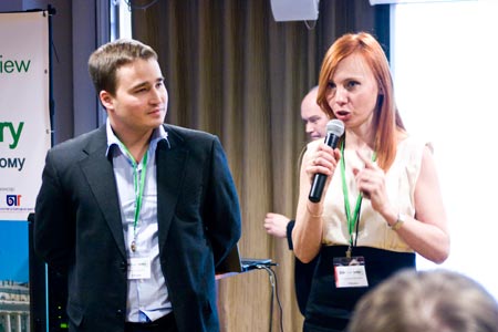 Аналитики отдела бизнес-структуры и аналитики ИТ ДИТ «Л’Этуаль» Николай Ершов и Светлана Статулевич наглядно продемонстрировали возможности QlikView