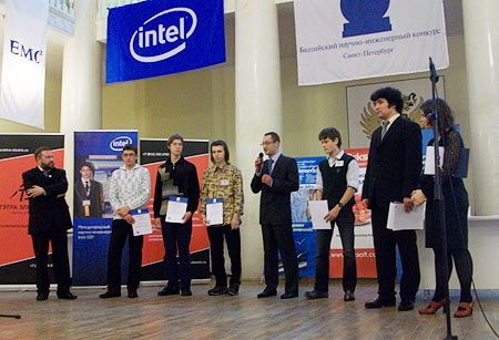 Победители, организаторы и ведущие «Балтийского научно-инженерного конкурса»