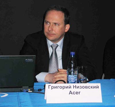 Коммерческий директор Acer CIS Inc Григорий Низовский
