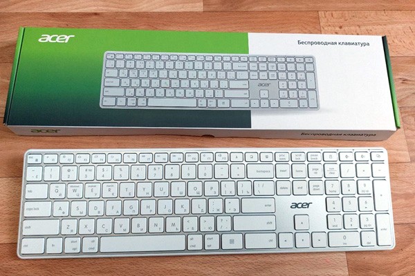 Беспроводная клавиатура Acer OKR301: легкое подключение и печать