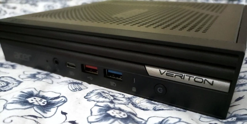Acer Veriton N4710GT – передняя панель устройства