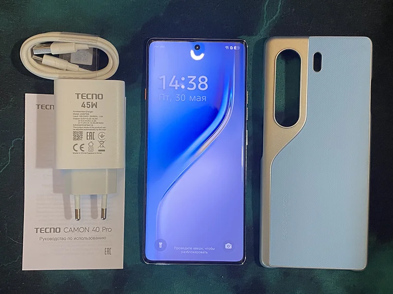 Комплектация TECNO Camon 40 Pro