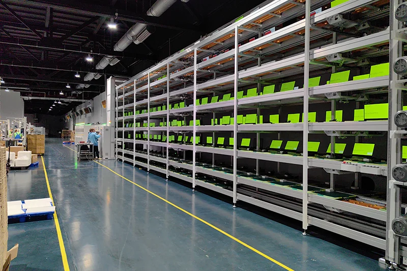 Участок стресс-тестирования ноутбуков