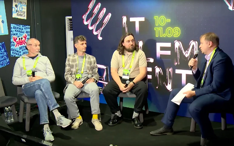 Участники дискуссии «Развитие программной прикладной сетевой балансировки от поделок к продукту. Сложный путь импортозамещения» конференции IT Elements 2025 Участники дискуссии «Развитие программной прикладной сетевой балансировки от поделок к продукту. Сложный путь импортозамещения» конференции IT Elements 2025