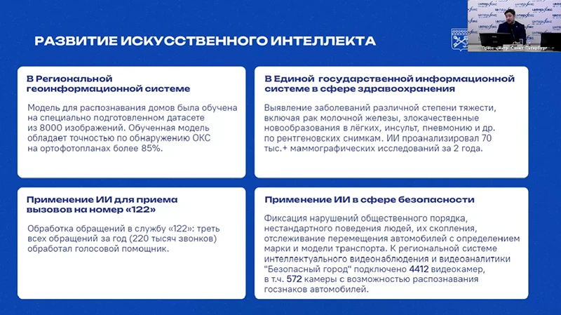 Основные направления применения ИИ в Ленобласти