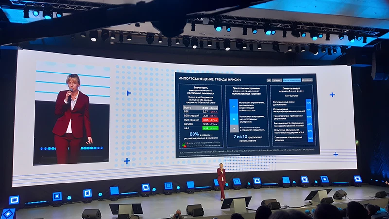 Юлия Косова рассказала о влиянии импортозамещения на инфраструктуру заказчиков Юлия Косова рассказала о влиянии импортозамещения на инфраструктуру заказчиков