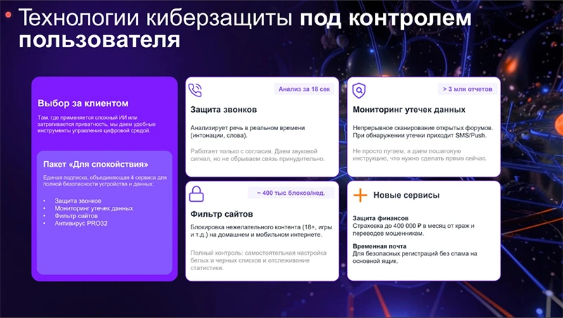 Меры безопасности от «Ростелекома» Меры безопасности от «Ростелекома»