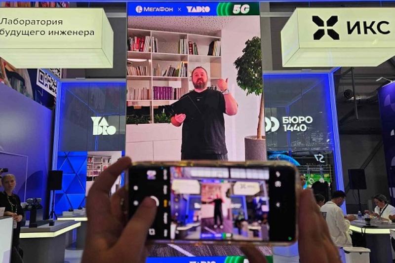 МегаФон и YADRO организовали первый стрим в сети 5G на российском оборудовании