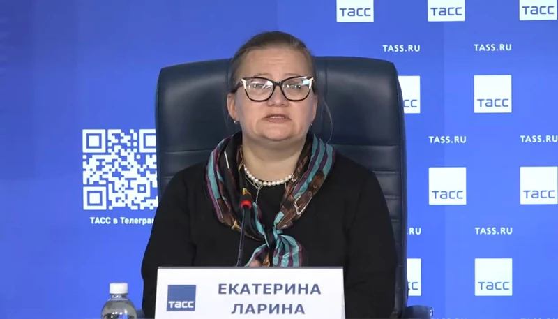 Директор департамента развития массовых коммуникаций и международного сотрудничества Минцифры России Екатерина Ларина
