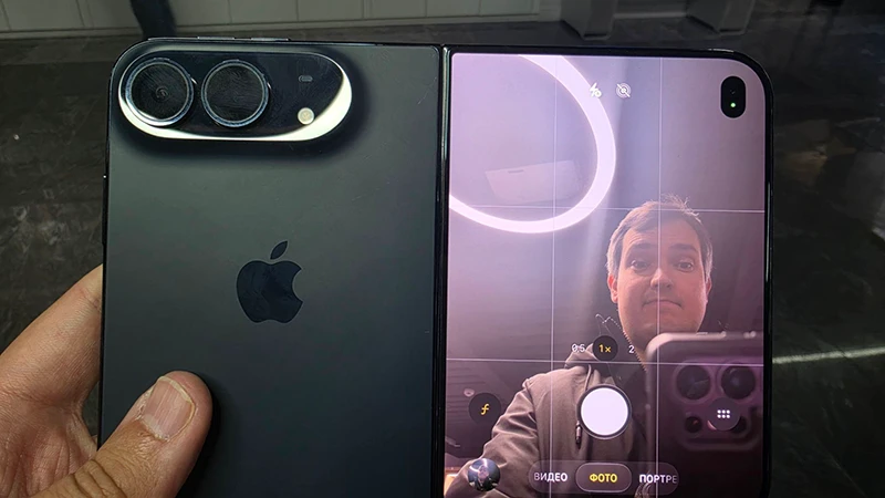 Фото на основную камеру в iPhone Duo Фото на основную камеру в iPhone Duo