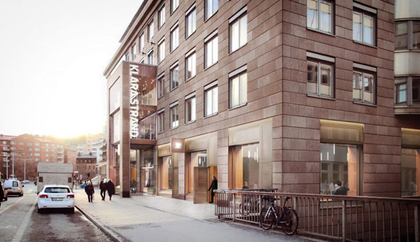 Здание в центре Стокгольма, где располагается UMA Kungsbron
